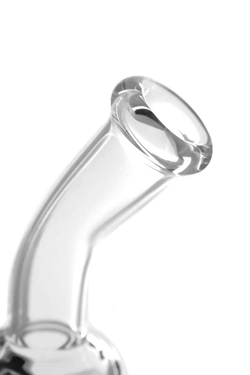 Schöne Forge Two  Glasbong mit Perkolator und passendem Head/Kopf von Heisenberg zum Rauchen von Kräutern. 