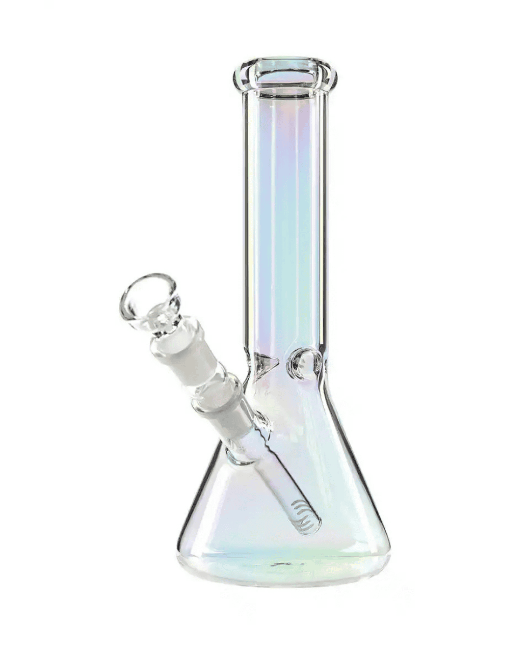 Nahaufnahme der Eiskerben der Heisenberg Ghetto Slut Glasbong