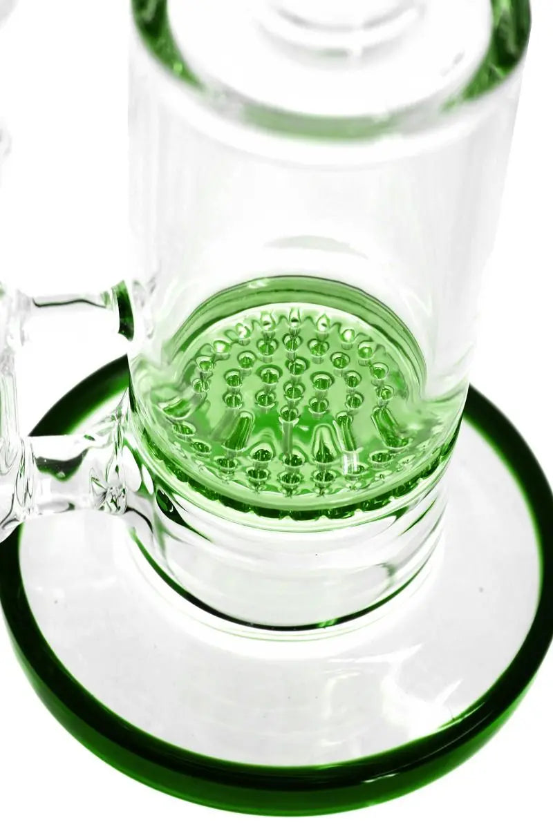 Schöne Honey Dude Green  Glasbong mit passendem Head/Kopf von Heisenberg zum Rauchen von Kräutern günstig kaufen.