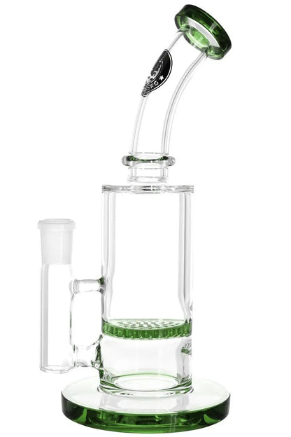 Schöne Honey Dude Green  Glasbong mit passendem Head/Kopf von Heisenberg zum Rauchen von Kräutern günstig kaufen.