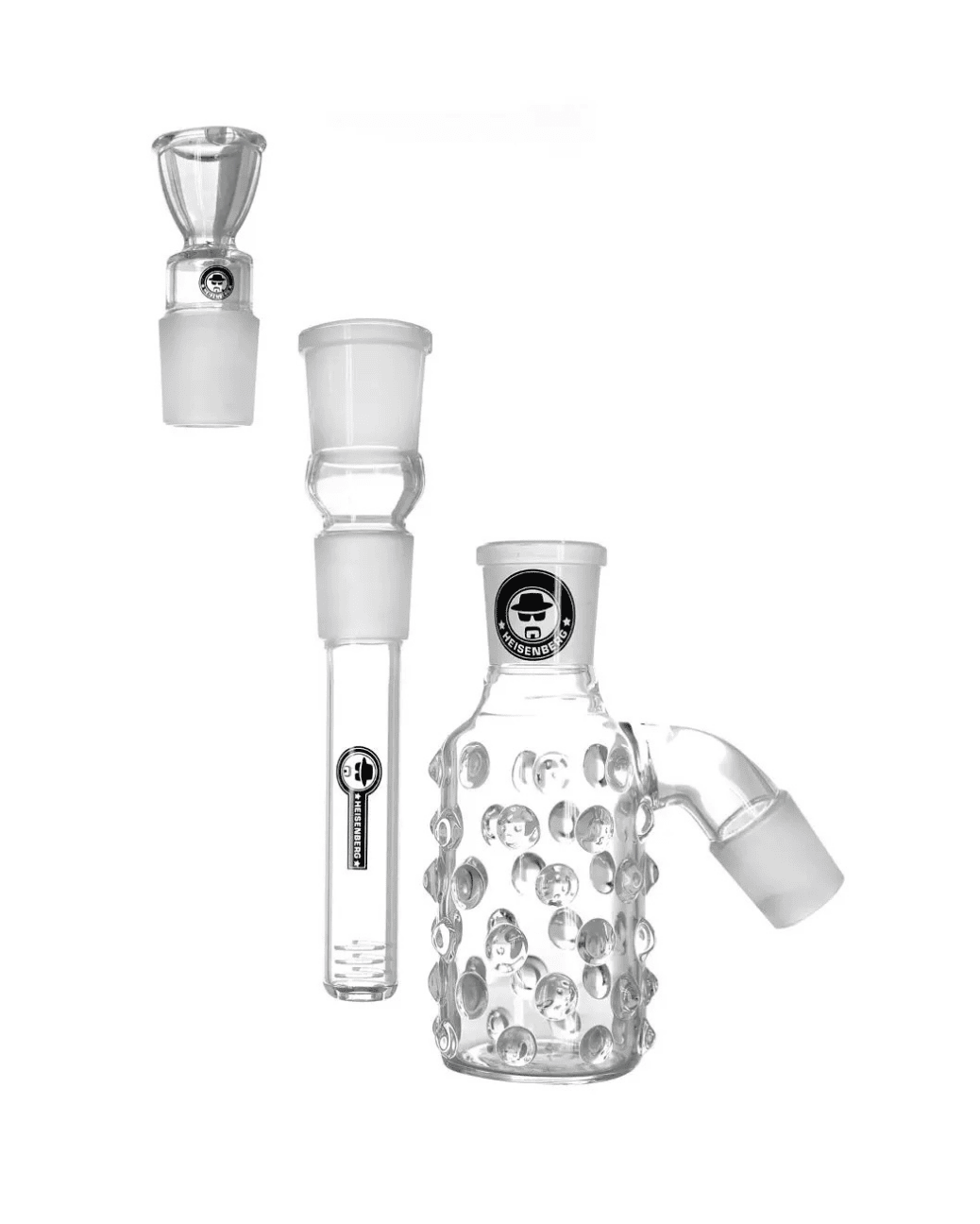 Seitenansicht des Heisenberg Illusion Vorkühlers 29.2, Detail der Glasperlen