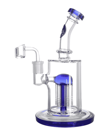 Heisenberg Incubator V1 Dab Rig in Blau, Vorderansicht