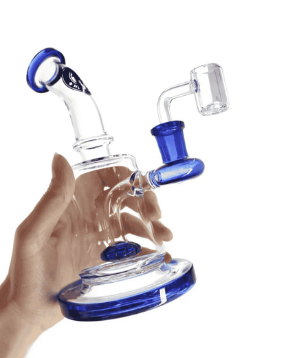 Detailansicht des Circ Diffusors der Heisenberg Oil Dab Step 14.5 Mini Bong.