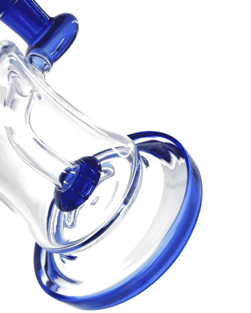 Detailaufnahme des polierten 14.5 mm female Schliffs der Heisenberg Oil Dab Step 14.5.