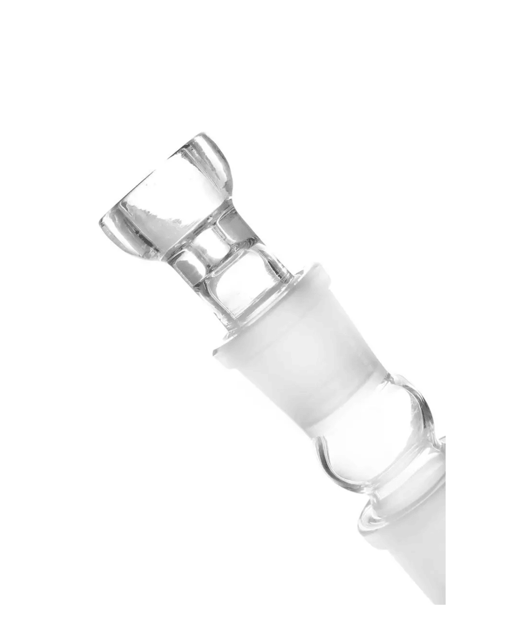 Schöne Heisenberg_Slick_Rick Glasbong mit passendem Chillum und Head/Kopf von Heisenberg zum Rauchen von Kräutern.