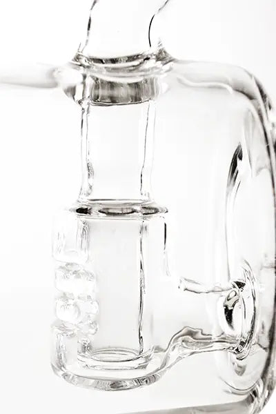 Schöne Uhrwerk 2.0 Glasbong mit passendem Head/Kopf von Heisenberg zum Rauchen von Kräutern günstig kaufen.