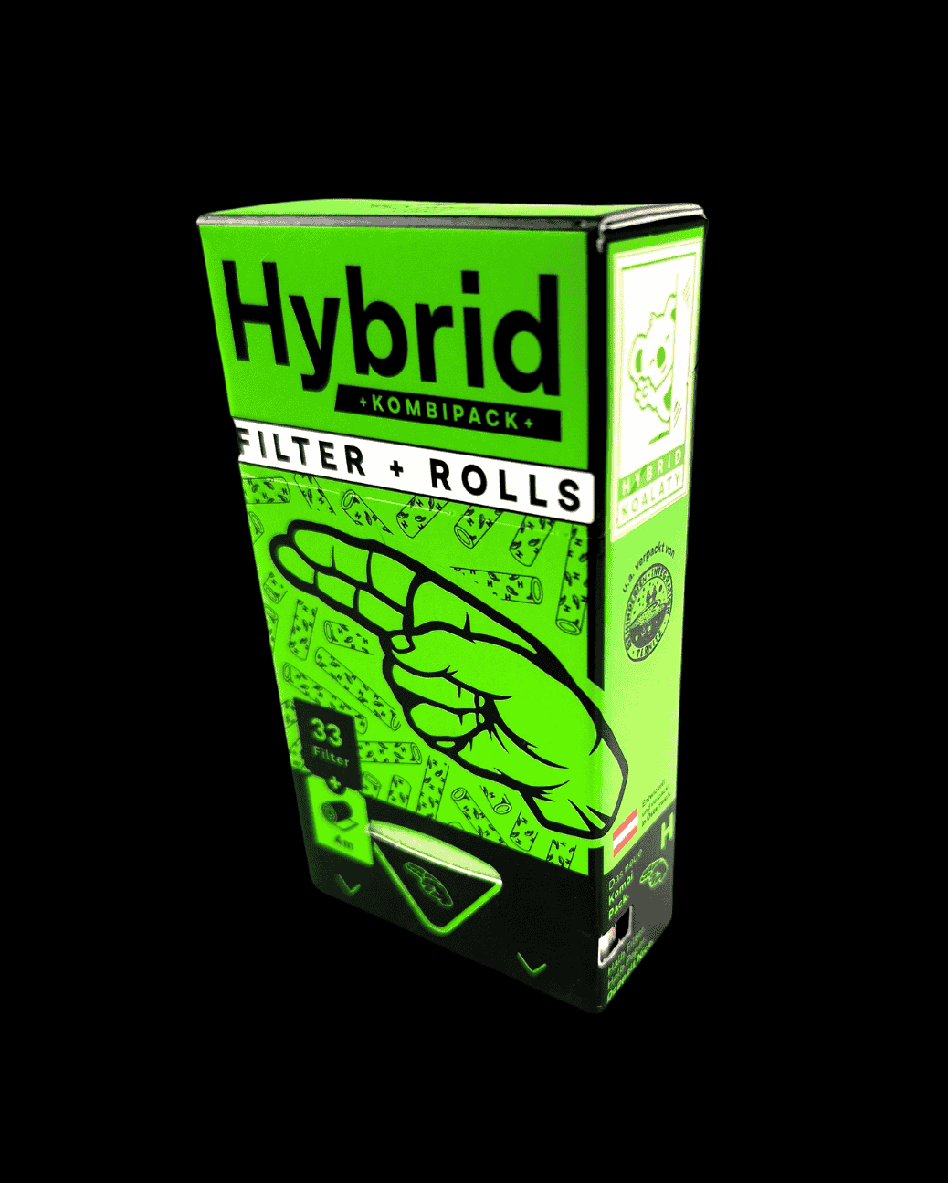 Hybrid Supreme Filters (Filter + Rolls) Kombipack zum Rauchen von Kräutern. 