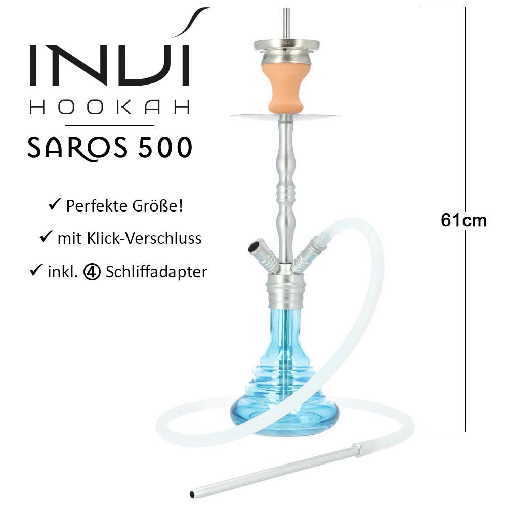 INVI Saros 500 Shiny (Silber-Blue)