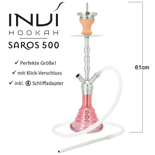 INVI Saros 500 Shiny (Silber-Pink)