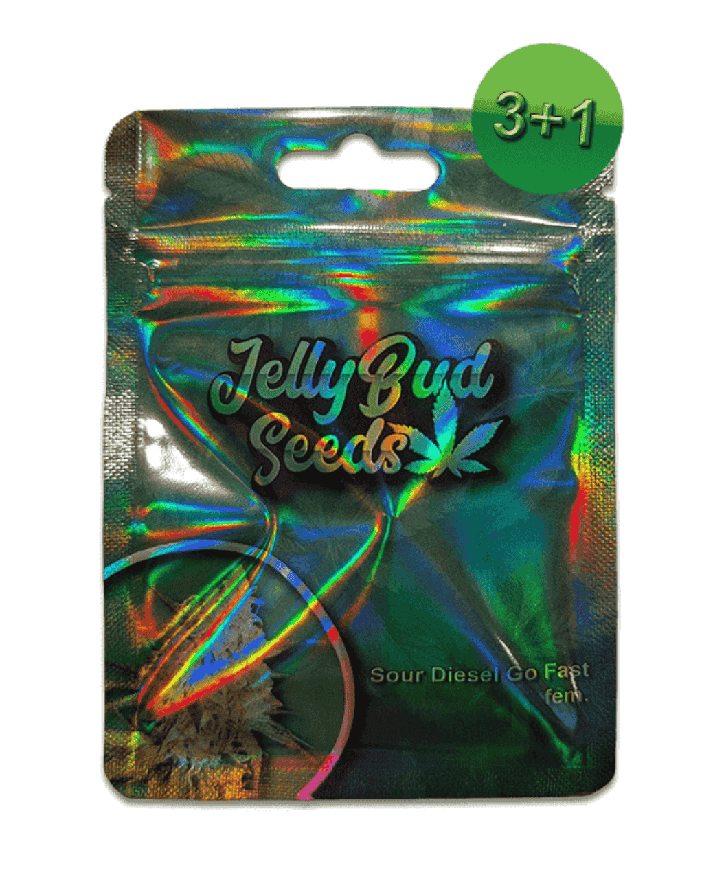 Sour Diesel Go Fast 3+1 feminisierte Samen von Jelly Bud