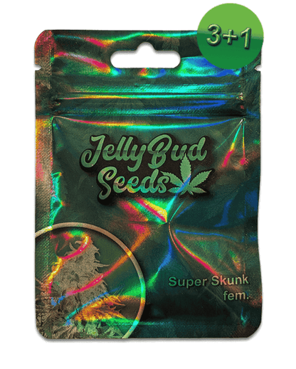 Super Skunk 3+1 Cannabis Samen von Jelly Bud Seeds