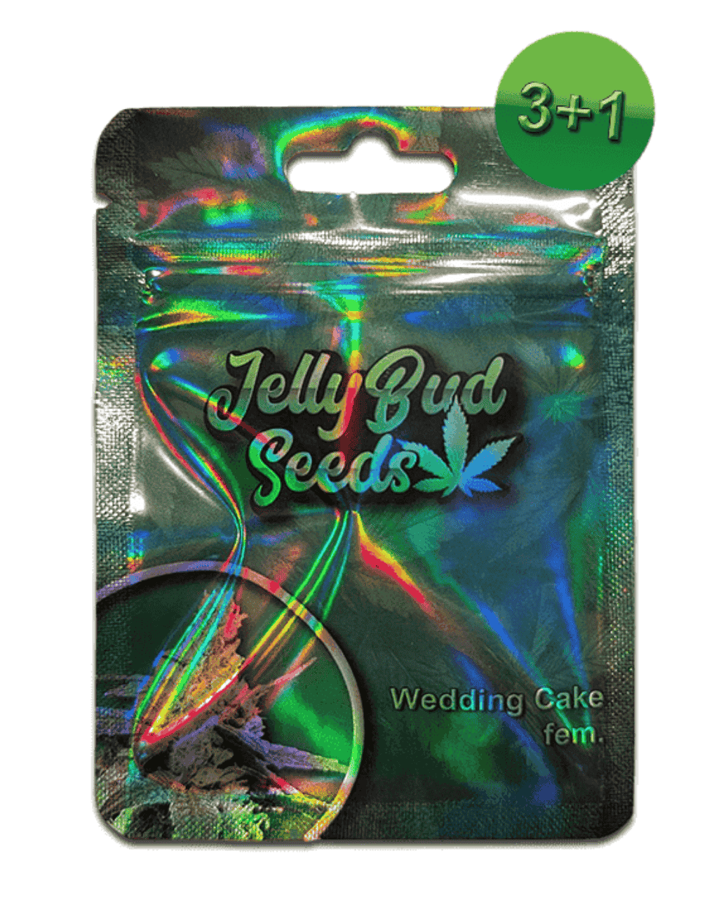 Cannabis Samen Wedding Cake Jelly Bud Seeds Nahaufnahme