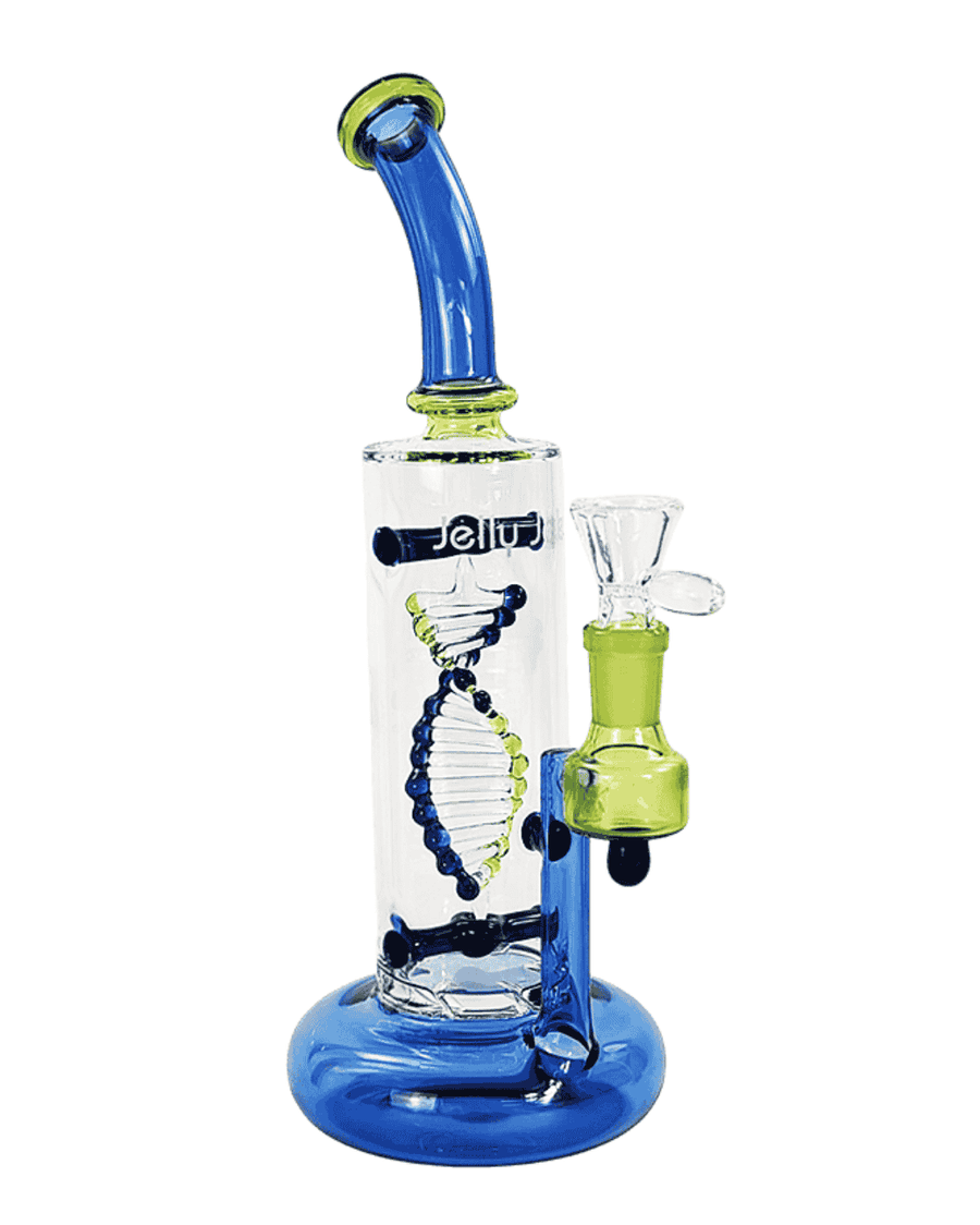 Jelly Joker DNA Bong 27 cm rotierender DNA-Strang