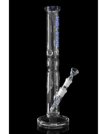 Detailaufnahme der Eiskerben der Jelly Joker Lasurit Bong, die für eine angenehme Kühlung des Rauches sorgen