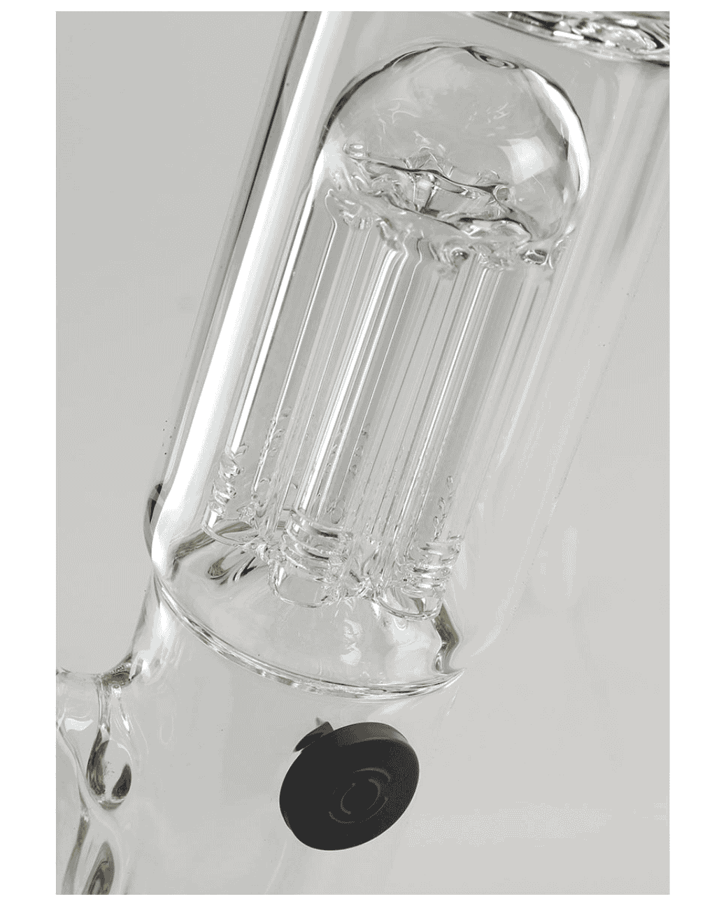 Glasbong-Set mit Ölkopf, Kräuterkopf und Kickloch