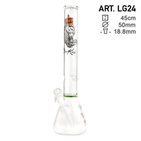 SmoKing Glas-Pfeife | H: 45cm, NS: 18.8mm
