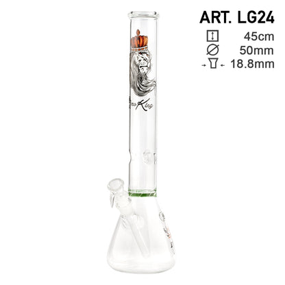 SmoKing Glas-Pfeife | H: 45cm, NS: 18.8mm
