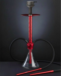 Stabiles Shisha-Glas der Lava UNITED mit einem Bodendurchmesser von ca. 200 mm