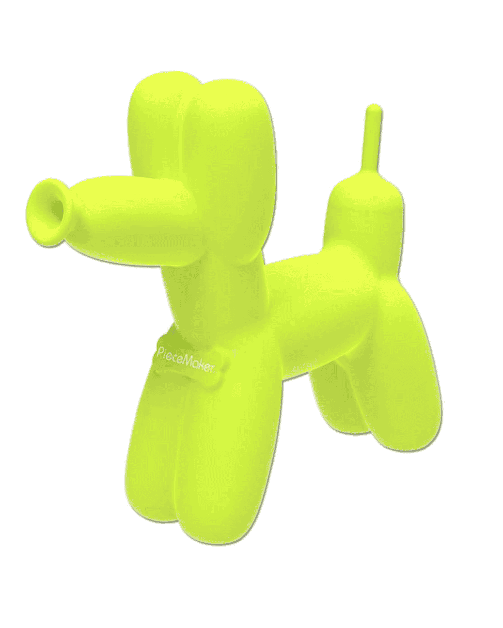 Nahaufnahme des lebensmittelechten Silikons der PieceMaker K9 Bong ohne Bisphenol A