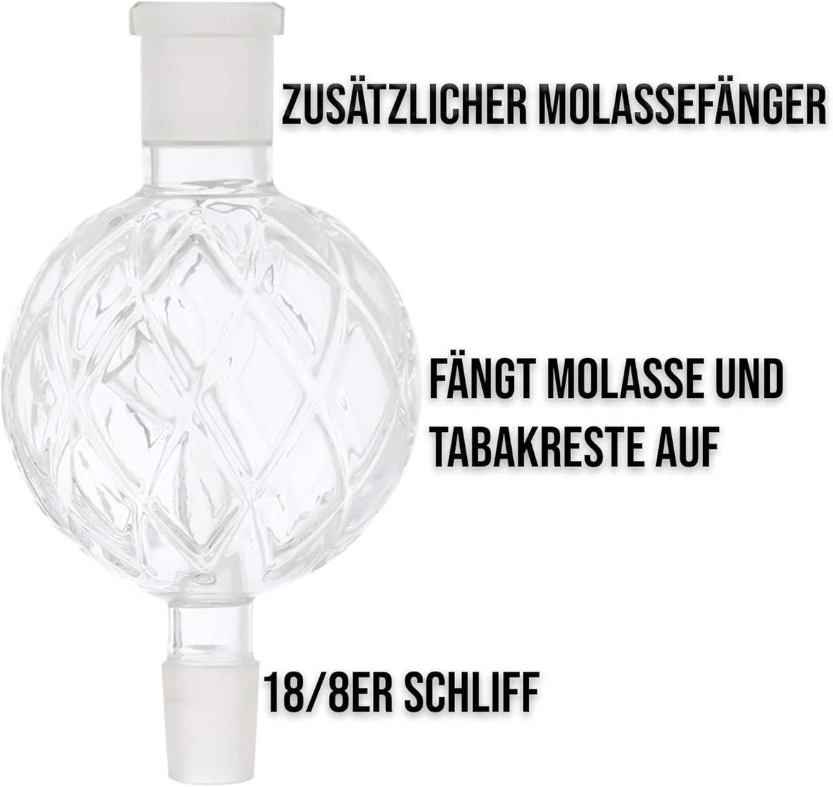 Schöne Luna Shisha Komplettset - Minima 2.0 (schwarz) mit Schlauch, passendem Mundstück und Kopf. Zum Rauchen von Shishatabak.
