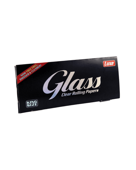 Luxe Glass Papers – Durchsichtige Zigarettenpapiere aus 100% natürlicher Baumwollmalve | King Size