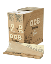 Verpackungsansicht der OCB Bamboo Papers KS Slim ungebleicht mit King Size Slim Maßen