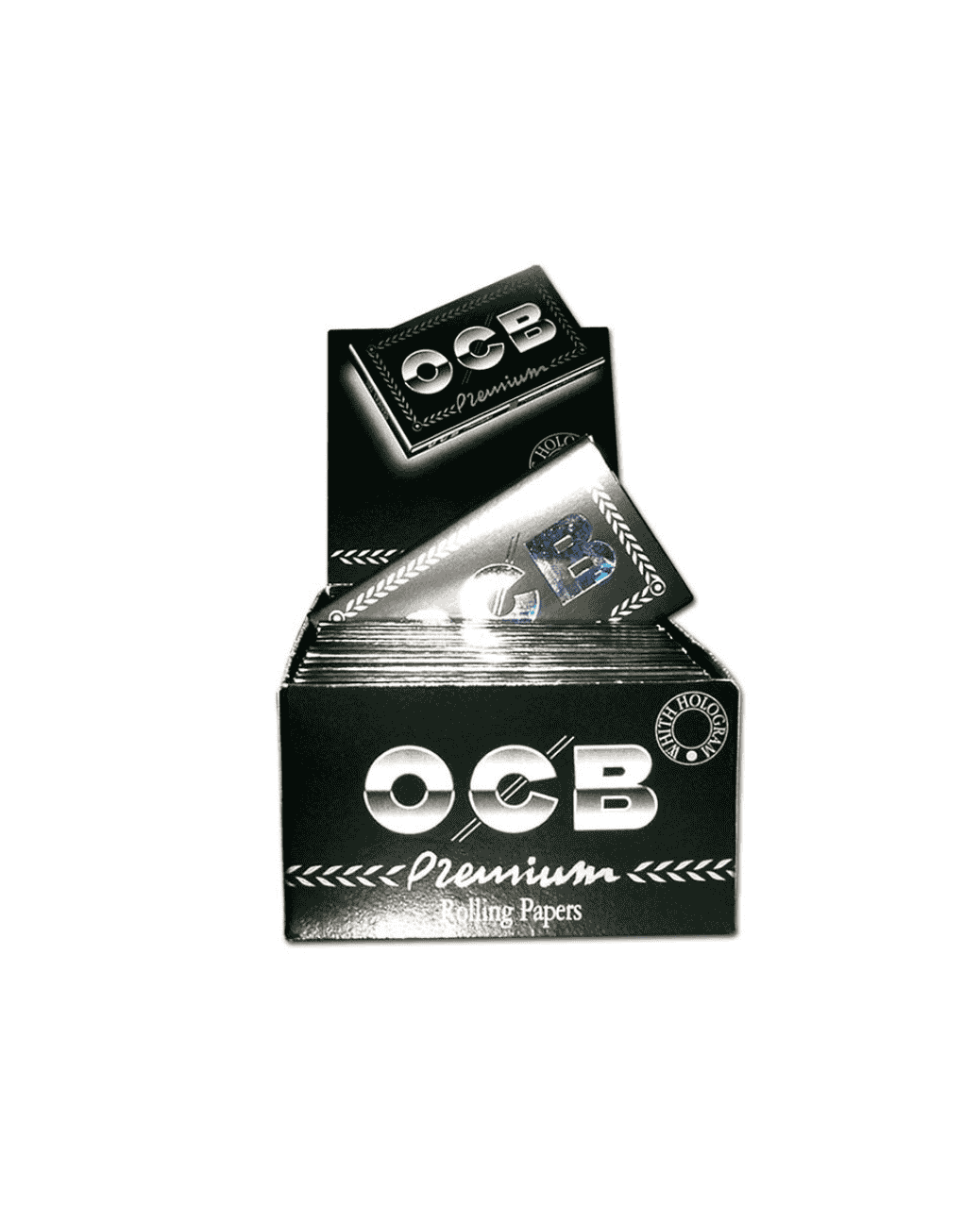 OCB® Schwarz Premium Zigarettenpapier – Mit natürlicher Gummierung