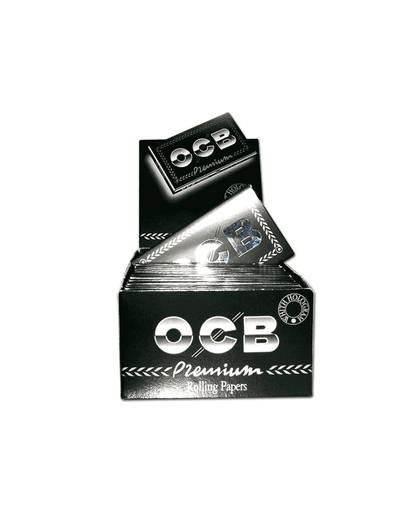 OCB® Schwarz Premium Zigarettenpapier – Mit natürlicher Gummierung