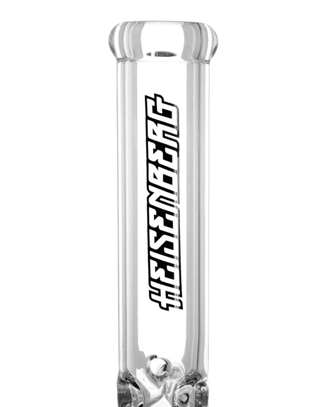 Nahaufnahme der 18.8>18.8mm Schlitz-Loch-Diffusor-Kupplung der Payday Black 5mm XL Bong.