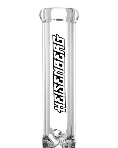 Nahaufnahme der 18.8>18.8mm Schlitz-Loch-Diffusor-Kupplung der Payday Black 5mm XL Bong.