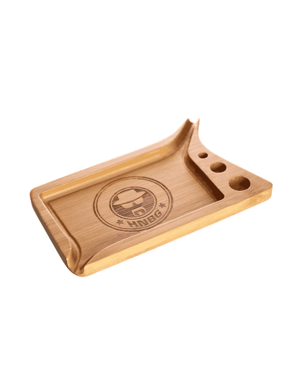 Heisenberg Bong-Rolling Tray/Mischblatt aus Bambus