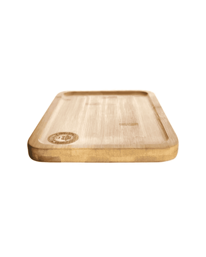 Heisenberg Bong Rolling Tray/Mixing Sheet made of bamboo, 22 x 15 cm