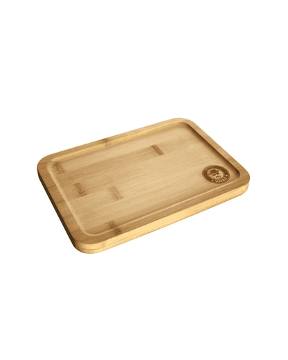 Heisenberg Bong Rolling Tray/Mixing Sheet made of bamboo, 22 x 15 cm