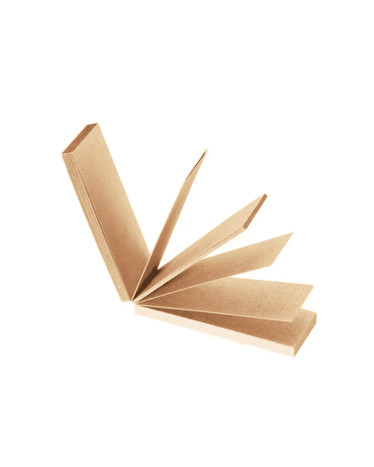 Perforated Natural Kraft Tips von Champ High