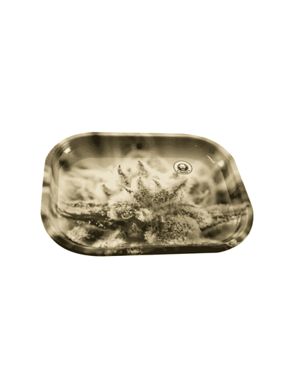 Bong rolling tray/mixing sheet Ganja 18 x 14 cm