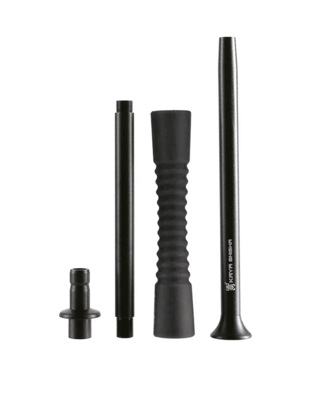 Embout de chicha en aluminium Nemrut2 avec poignée en silicone