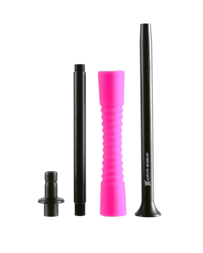 Nemrut2 Aluminium Shisha Hookah Mundstück mit Silikon-Griff