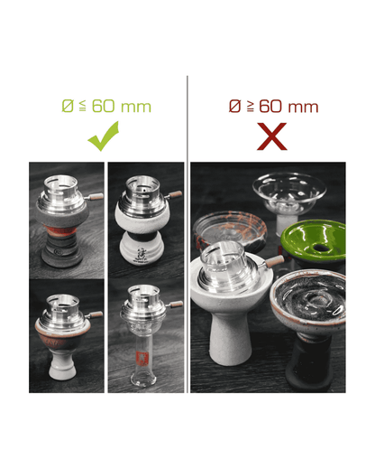 Firebug Heat Management Shisha Hookah Aufsatz Kaya
