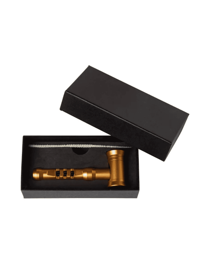 Metallpfeife mit Schatulle von Heisenberg (Gold)