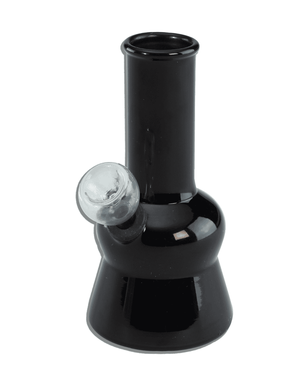 Glasbong mini transparent (in versch. Farben)