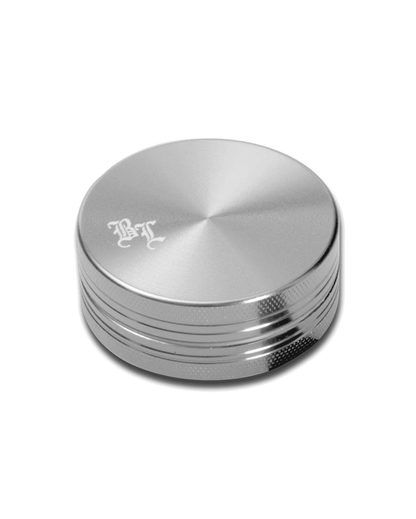 Black Leaf Aluminum Grinder/Crusher 2-piece. (40mm)