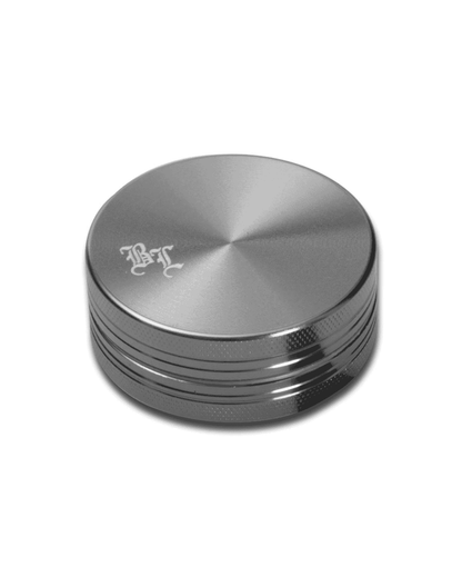 Black Leaf Aluminum Grinder/Crusher 2-piece. (40mm)