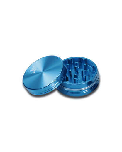 Black Leaf Aluminum Grinder/Crusher 2-piece. (40mm)