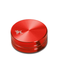 Black Leaf Aluminum Grinder/Crusher 2-piece. (40mm)