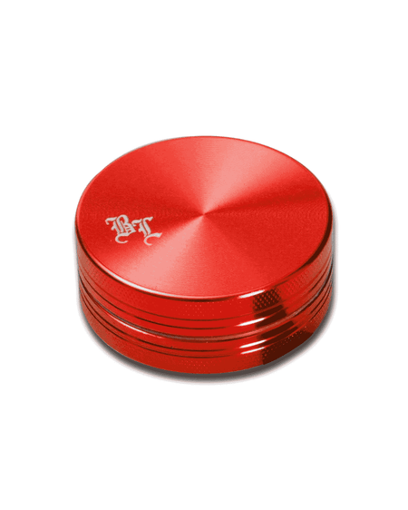 Black Leaf Aluminum Grinder/Crusher 2-piece. (40mm)