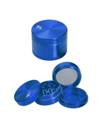 Black Leaf Aluminum Grinder/Crusher (40mm)
