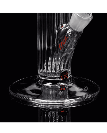 EHLE. Rippenrohr Ice Bong Edition RED SERIES