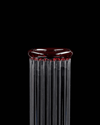 EHLE. Rippenrohr Ice Bong Edition RED SERIES