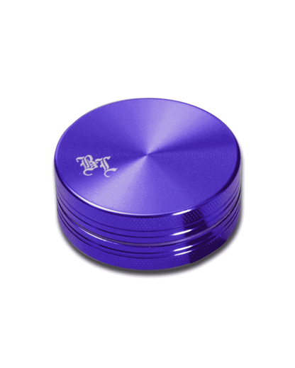 Black Leaf Aluminum Grinder/Crusher 2-piece. (40mm)