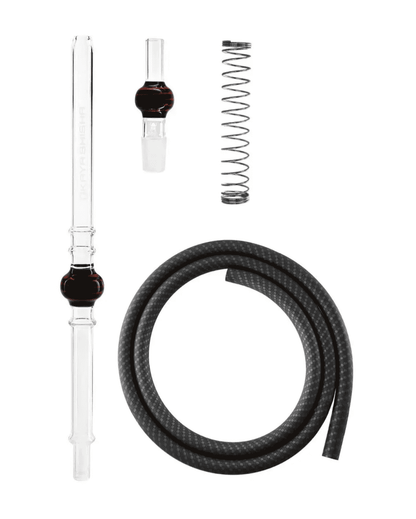 Carbonish Lolly Stick Shisha Schlauch-Set Schwarz-Rot Kaya